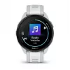 Smartwatch GARMIN Forerunner 165 Music — GPS, 1.2 inch AMOLED, 43 mm case, 11-day battery, 5 ATM, 4 GB, Grey