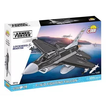 Building Set Cobi F-16D Fighting Falcon, 436 pieces, scale not specified