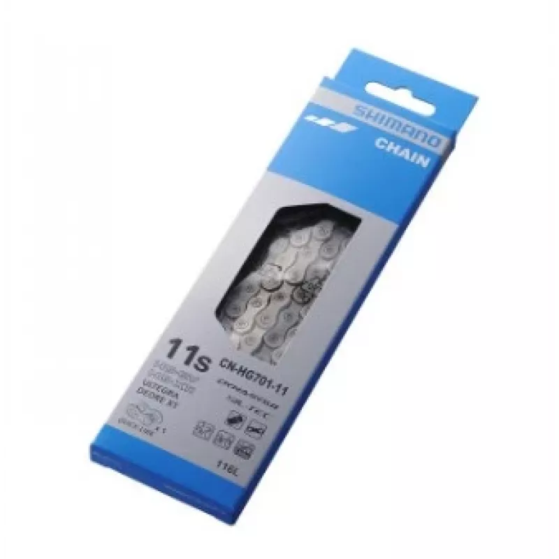 Bicycle chain Shimano CN-HG701-11 Black 257g
