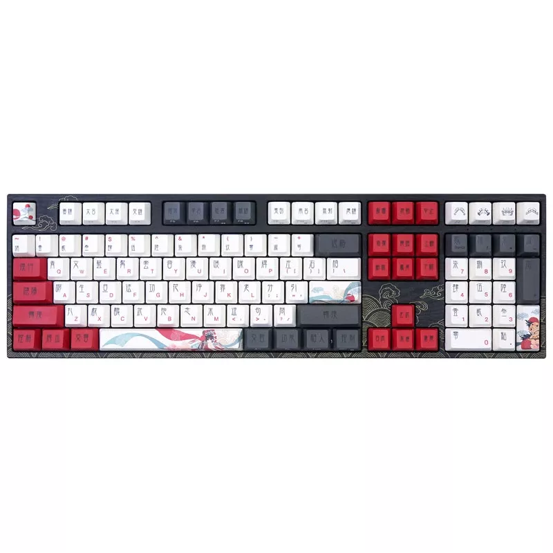 Mechanical Gaming Keyboard Triton Varmilo VEA108 Beijing Opera, MX Brown switches, white LED, US layout