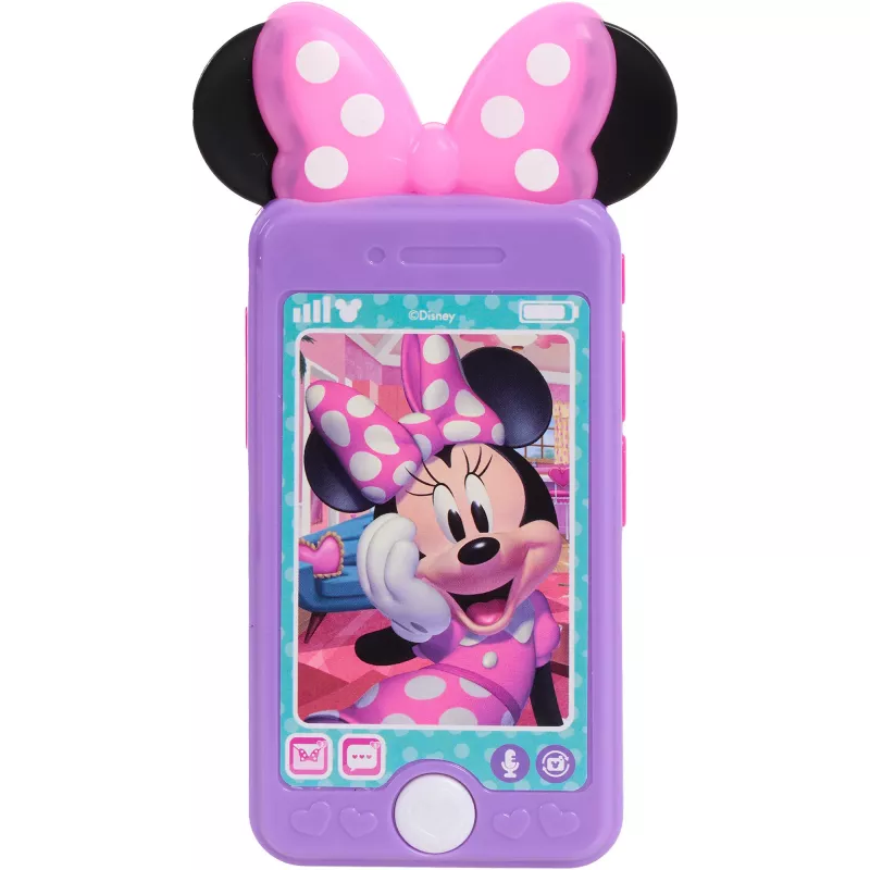 Disney Junior Minnie Mouse Chat With Me Cell Phone Set, role play