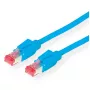 KERPEN Patch Cable Cat.6 (Class E) S/F, MegaLine F6-90, HiRose TM21, LSOH, Blue, 2 m