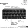 Keyboard Logitech MX Keys Mini For Mac QWERTZ German Black Grey