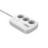 Power strip Tellur TLL331521 Smart WiFi power strip with 3 outlets, PD 30W, QC 18W