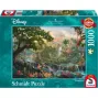 Jigsaw puzzle Schmidt Spiele 4059473 — 1000 pieces, Jungle Book cartoons, 693 mm width