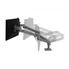 Ergotron LX Pro - Mounting Kit (Doppelarm) - modular - for 2 LCD-Displays - side-by-side - Aluminium - Dark Grey - Screen Size: to 68,6 cm (to 27 inch) (45-686-293)