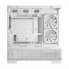 PC Midi Tower case DeepCool CG380 3F WH — White, 235×437×451 mm, supports 2.5 inch/3.5 inch, bottom PSU, 3x 120 mm fans installed