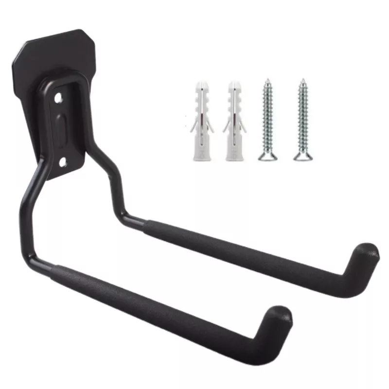 Wall-mounted steel garage hook MACLEAN MC-440 — 35 kg load capacity
