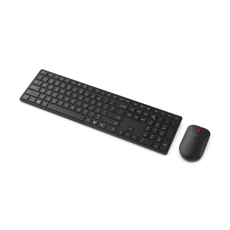 Lenovo | Multi-Mode Pro 6000 | Keyboard and Mouse Set | Wireless | Mouse included | Estonian | Bluetooth | Eclipse Black