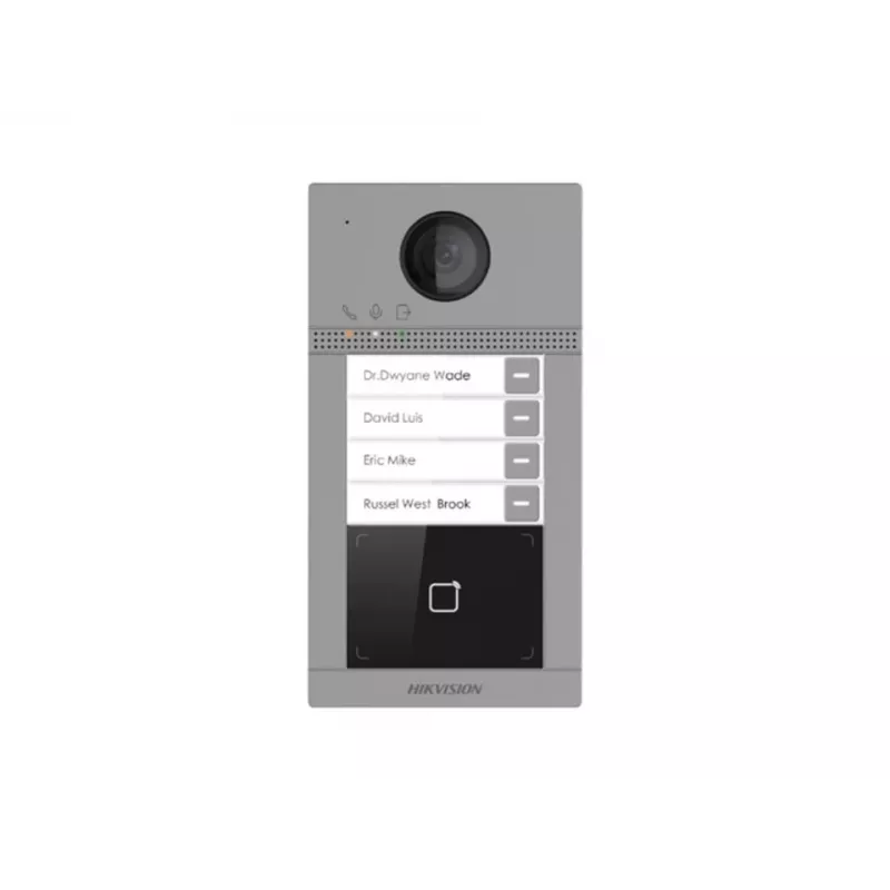 Video Intercom System Hikvision DS-KV8413-WME1(C) 2 MP Grey IP65