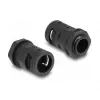Cable sleeve DeLOCK 60463 Black Plastic 15.8mm x 2m