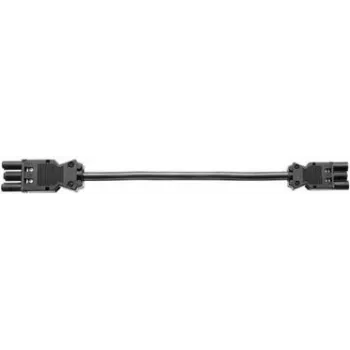 Power cable Bachmann 375.128 Black 3 m