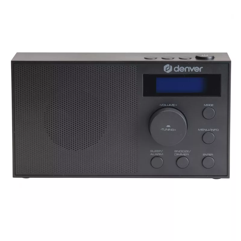 Radio DENVER DAB-51B — DAB+/FM/AM compact digital radio, black