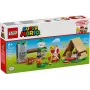 Construction toy LEGO Captain Toad's Camp set 72040 with interactive Super Mario features