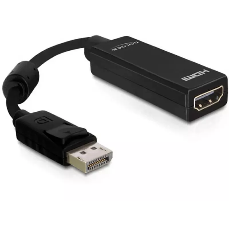 Video Cable Adapter DeLOCK 61849 0.125m DisplayPort to HDMI