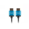 HDMI cable LANBERG CA-HDMI-22CU-0018-BK 1.8 m — HDMI Type A to A, HDMI 2.0, 18 Gbit/s, ARC, gold-plated
