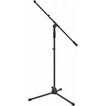 Microphone stand Omnitronic MS-1B with 3/8 inch and 5/8 inch thread adapters