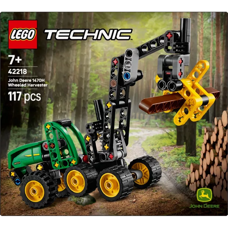 LEGO TECHNIC 42218 John Deere 1470H Wheeled Harvester