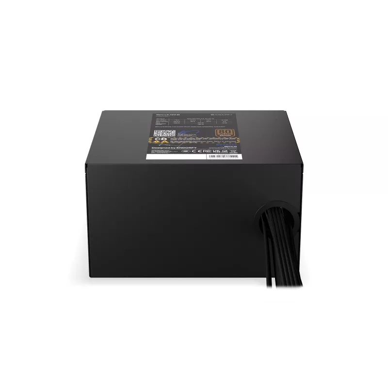 Power supply unit ENDORFY Vero L6 750 W, 24-pin ATX, 80 PLUS Bronze, 120 mm fan, Black