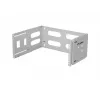 Rack wall mount 19 inch 4U LANBERG — 497×400/240 mm, gray