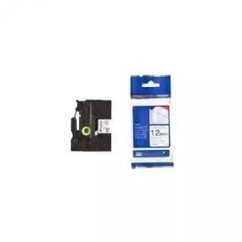 Brother Non-Laminated Labelling Tape - 9mm, Black/White label-making tape TZ