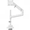 Monitor mount DIGITUS Single, clamp, 57 inch max, 27 kg capacity, VESA 75x75–100x100, white