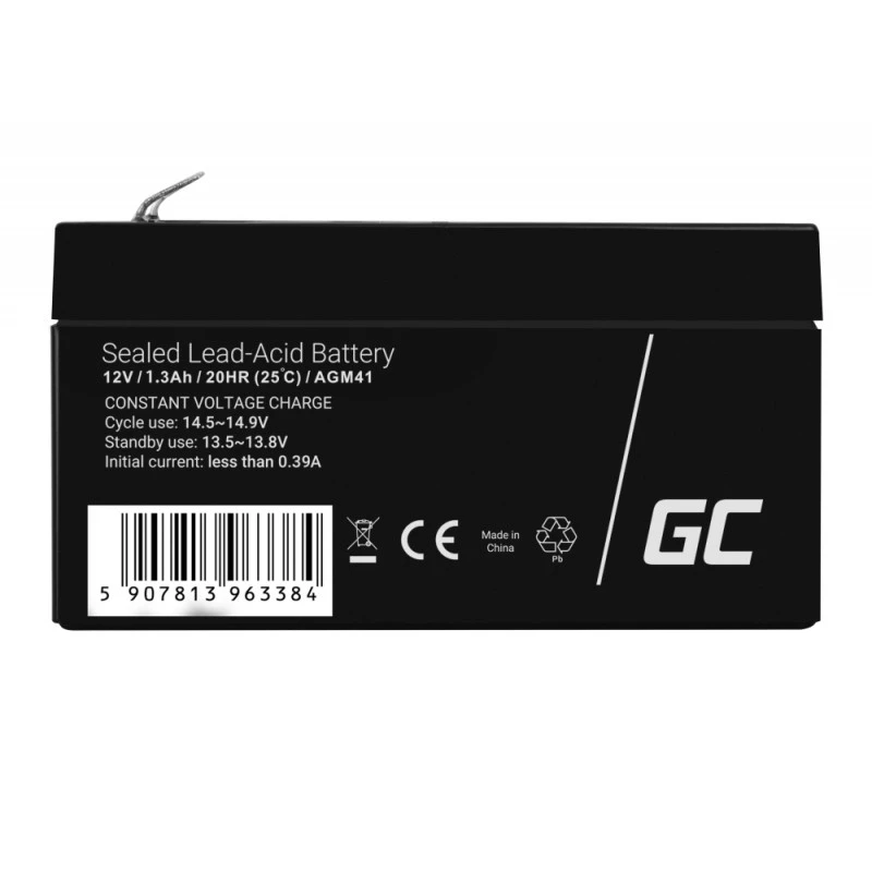 Battery AGM VRLA 12V 1.3Ah Sans Entretien