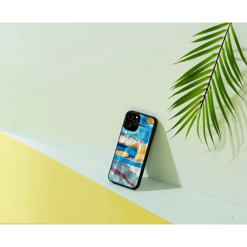 Protective case iKins for Apple iPhone 12 Pro Max — sky blue
