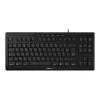 CHERRY STREAM TKL keyboard Universal USB QWERTZ Swiss Black