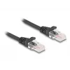 Network Cable DeLOCK RJ45 Coiled Cable male to male Cat.5e 2 m black