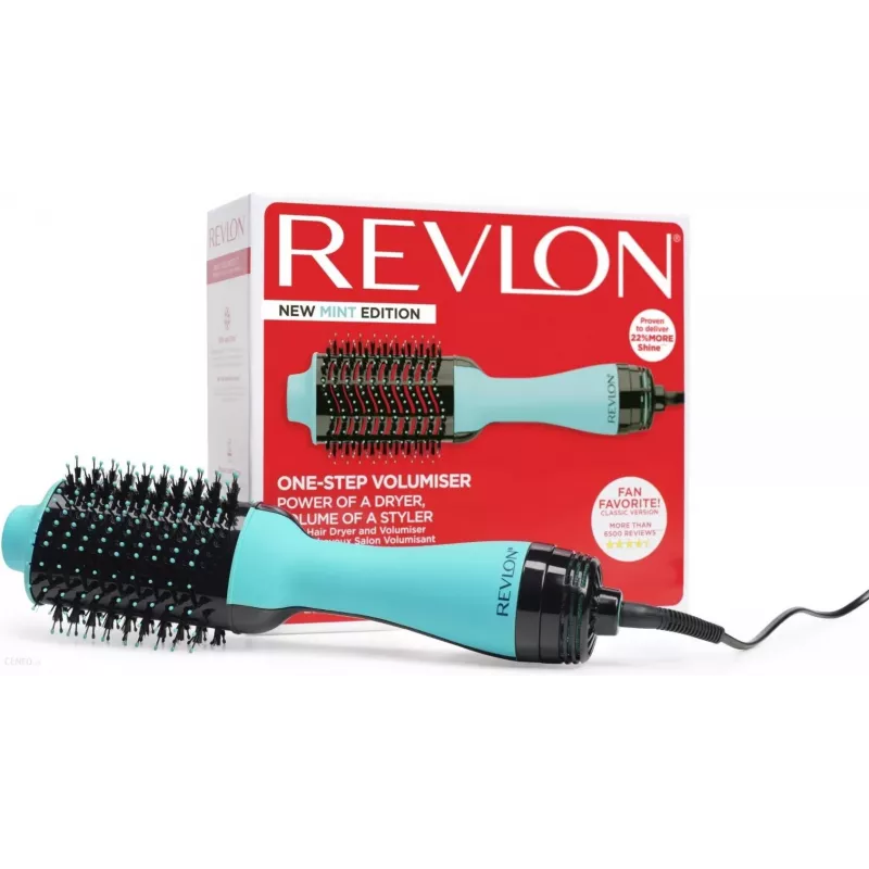 Revlon RVDR5222 One-Step Hair Dryer and Volumizer hot air brush, green