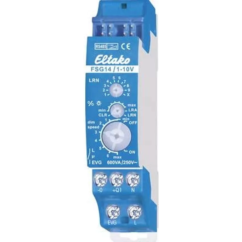 Dimmer switch Eltako FSG14/1-10V 1–10V control device for lighting control