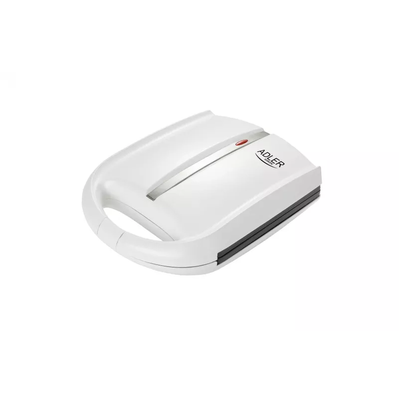 Waffle Iron Adler AD 3039 — 24 waffles, 1600 W, white, non-stick, cool-touch handles