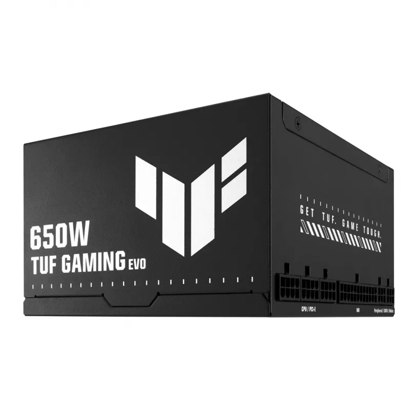Power supply unit ASUS TUF GAMING 650B EVO — 650 W, 20+4 pin ATX, 80 PLUS Bronze, Black