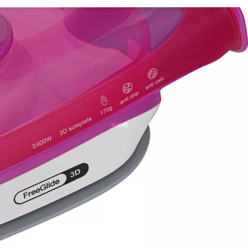 Braun FreeStyle 3 FI 3124 Dry & Steam iron Ceramic soleplate 2400 W Purple