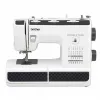 Sewing machine Brother HF-27 — 27 built-in stitches, stitch width 6.5 mm, stitch length 4 mm, free arm, automatic needle threader