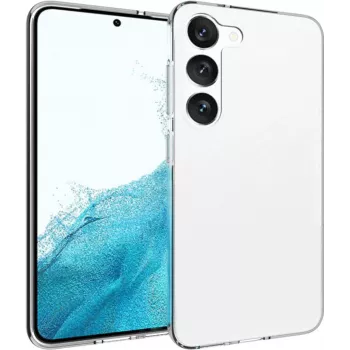 PEDEA Soft TPU Case for Samsung Galaxy S23 FE 5G Black - > Highlights- Weiches and elastisches TPU Backcover- Schlagfester sowie stoßfester Schutz