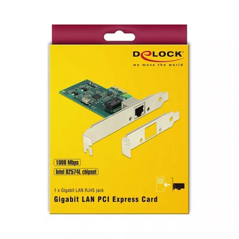 Network Card DeLOCK 89943 Internal Ethernet 1000 Mbit/s
