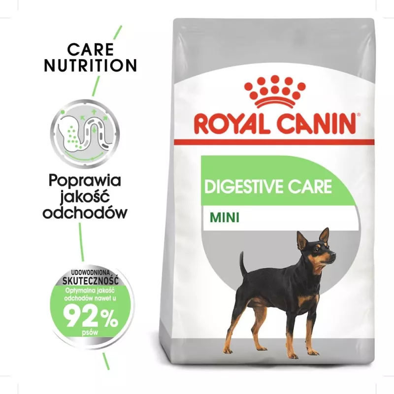 Dry dog food Royal Canin Mini Digestive Care 3 kg — small breeds, poultry, adult, digestive support