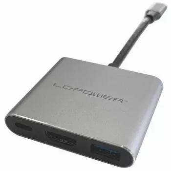 LC-Power LC-HUB-C-MULTI-4-V2 USB-C auf USB-A/USB-C/HDMI