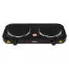 Mesko Home MS 6509 hob Black Countertop Sealed plate 2 zone(s)