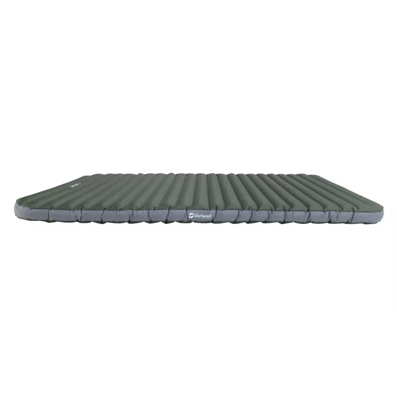 Inflatable double mattress Outwell 400124 — 1200×1950×110 mm, polyester/PVC, green