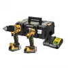 DCD805+DCF850, 2x Battery1,7AH TSTAK, 18 V