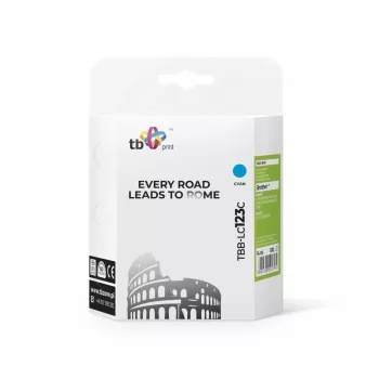 Ink.Cartridge Compatible with Brother LC123C 100% New