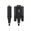 StarTech.com 13ft (4m) 2-Port USB to Serial Adapter Cable, Interchangeable DB9 Screws/Nuts, COM Retention, USB-A to DB9 RS232, FTDI, Level-4 ESD Protection, Windows/macOS/ChromeOS/Linux - Rugged TPE Construction