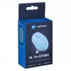 Wireless ambidextrous mouse NATEC STORK — Bluetooth + USB Type-A, 1600 DPI, 3 buttons, light blue