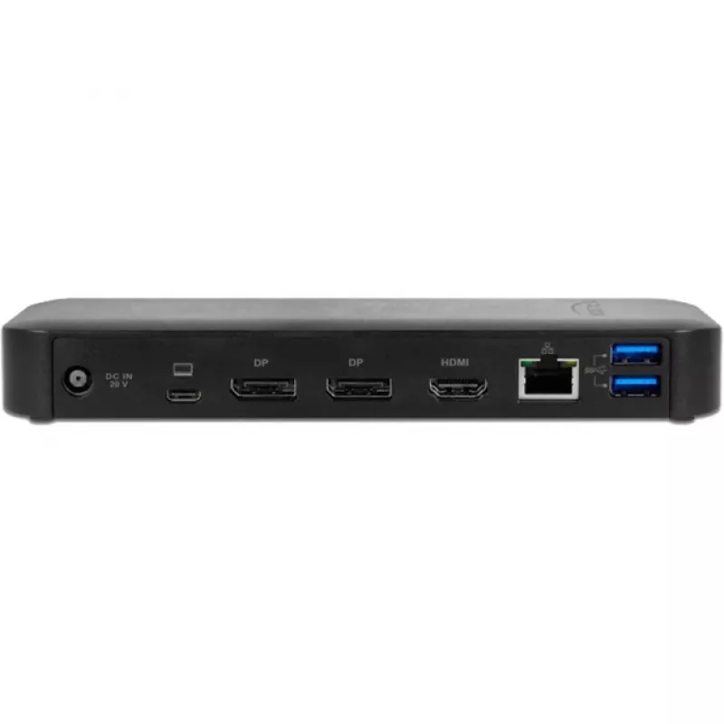 Delock USB Type-C DP 1,4 Docking Station 4K - docking station - USB-C 3,2 Gen 2 - HDMI, DP - 1GbE - 85 Watt (87746)