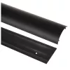 Cover strip aluminum MACLEAN MC-814 B black — cable organizer trim