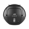 Portable CD player JVC RD‑E221B — black, CD/MP3, cassette deck, USB playback, FM radio, AUX, battery/AC power