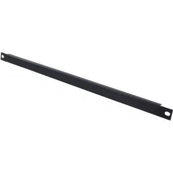 Front panel Omnitronic Z-19U Steel Black 0.5U — front panel for 19 inch rack, steel, black finish